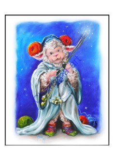 The Princess Of The Yarniverse PRINT